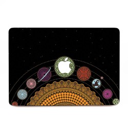 Spiral Solar System Apple MacBook Skin / Decal